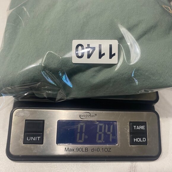 Alessa W. Collection Tunic Top Womens Size 22 Green Crochet Trim 3/4 Sleeves Boh - Picture 11 of 11